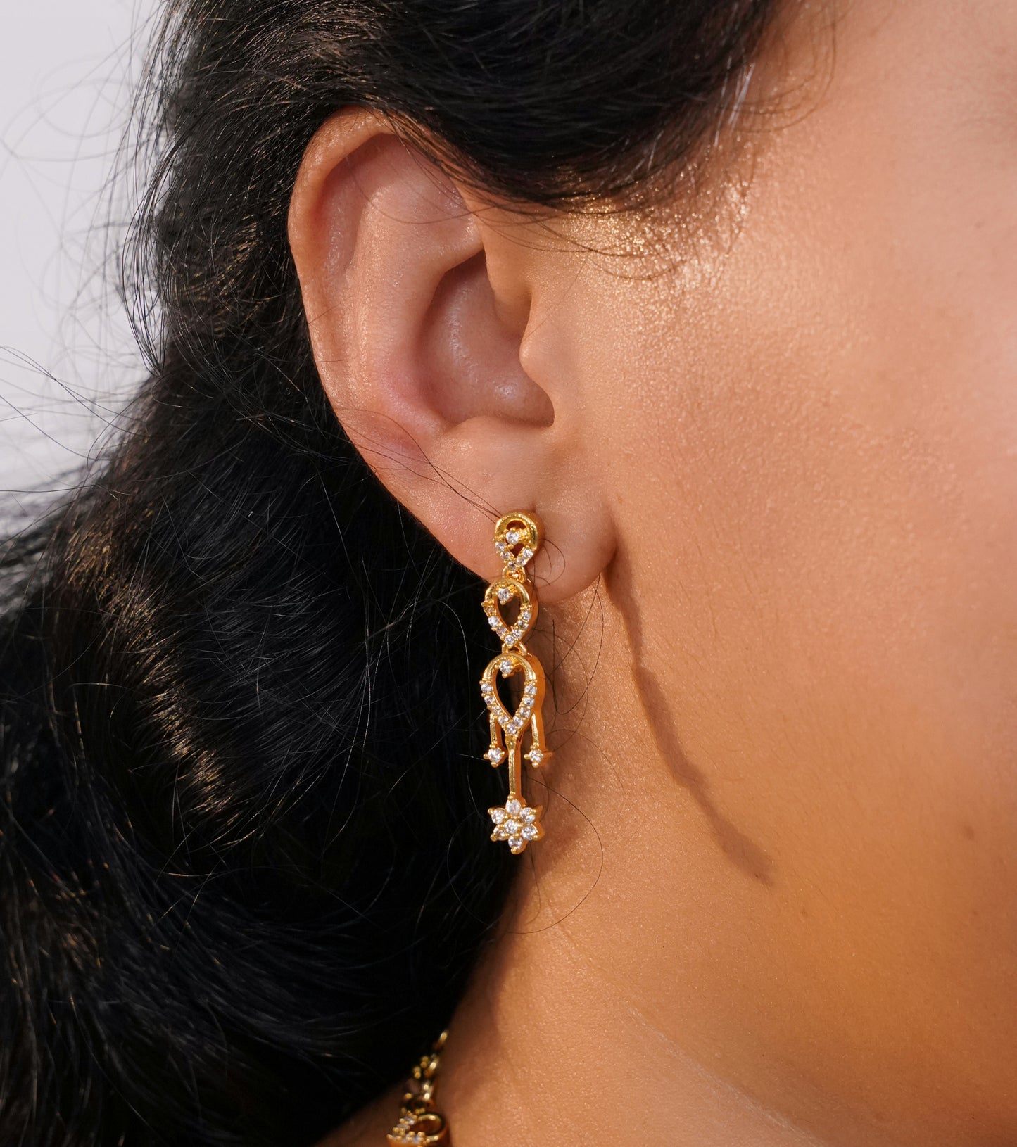 Neck set with earings-SLS47J