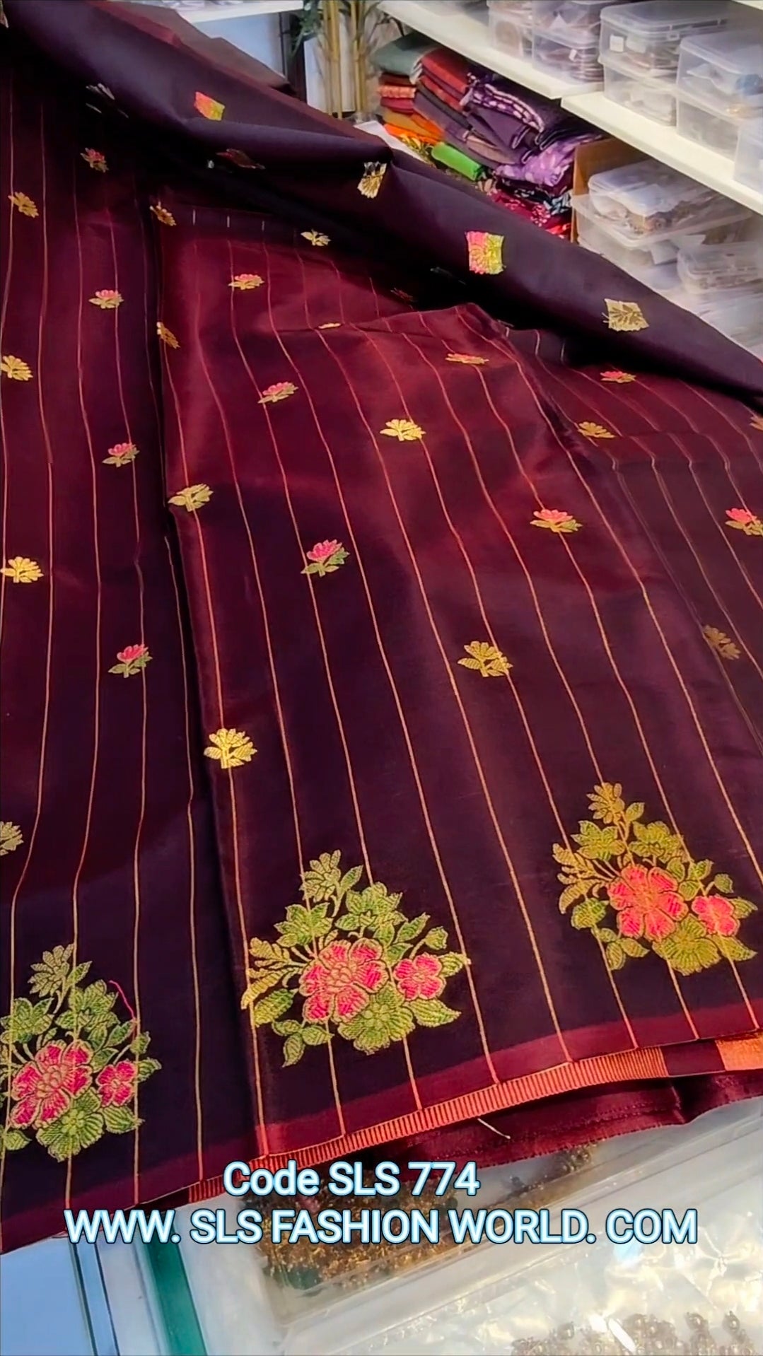 Saree un stiched blouse code SLS