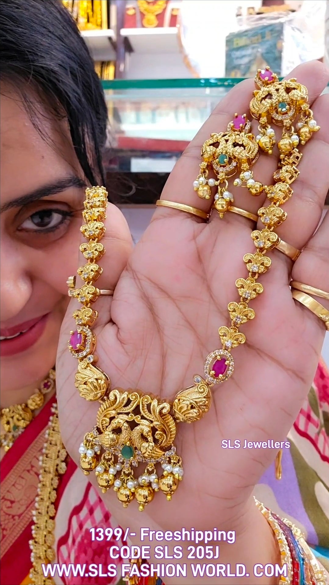 Neck set with earinges code SLS 205J