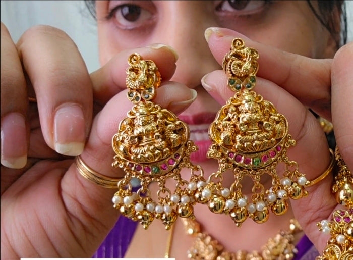 Neck set with earrings code SLS 366J