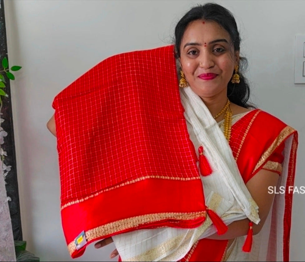Saree un stiched blouse code SLS 467