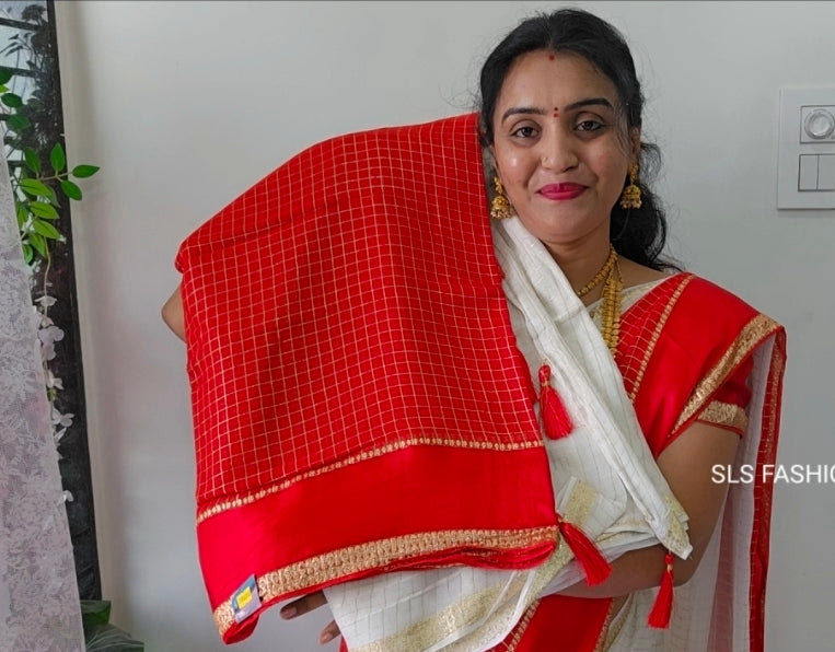 Saree un stiched blouse code SLS 467