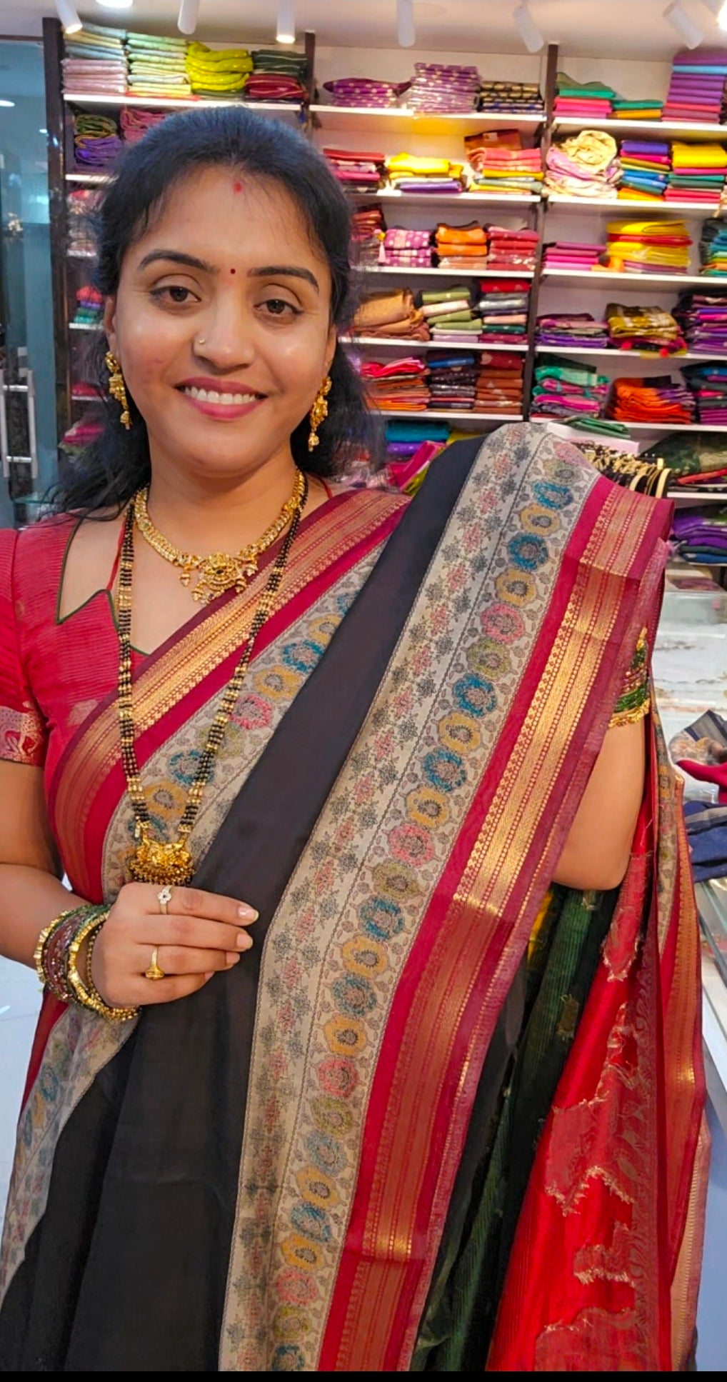 Saree un stiched blouse code SLS 538