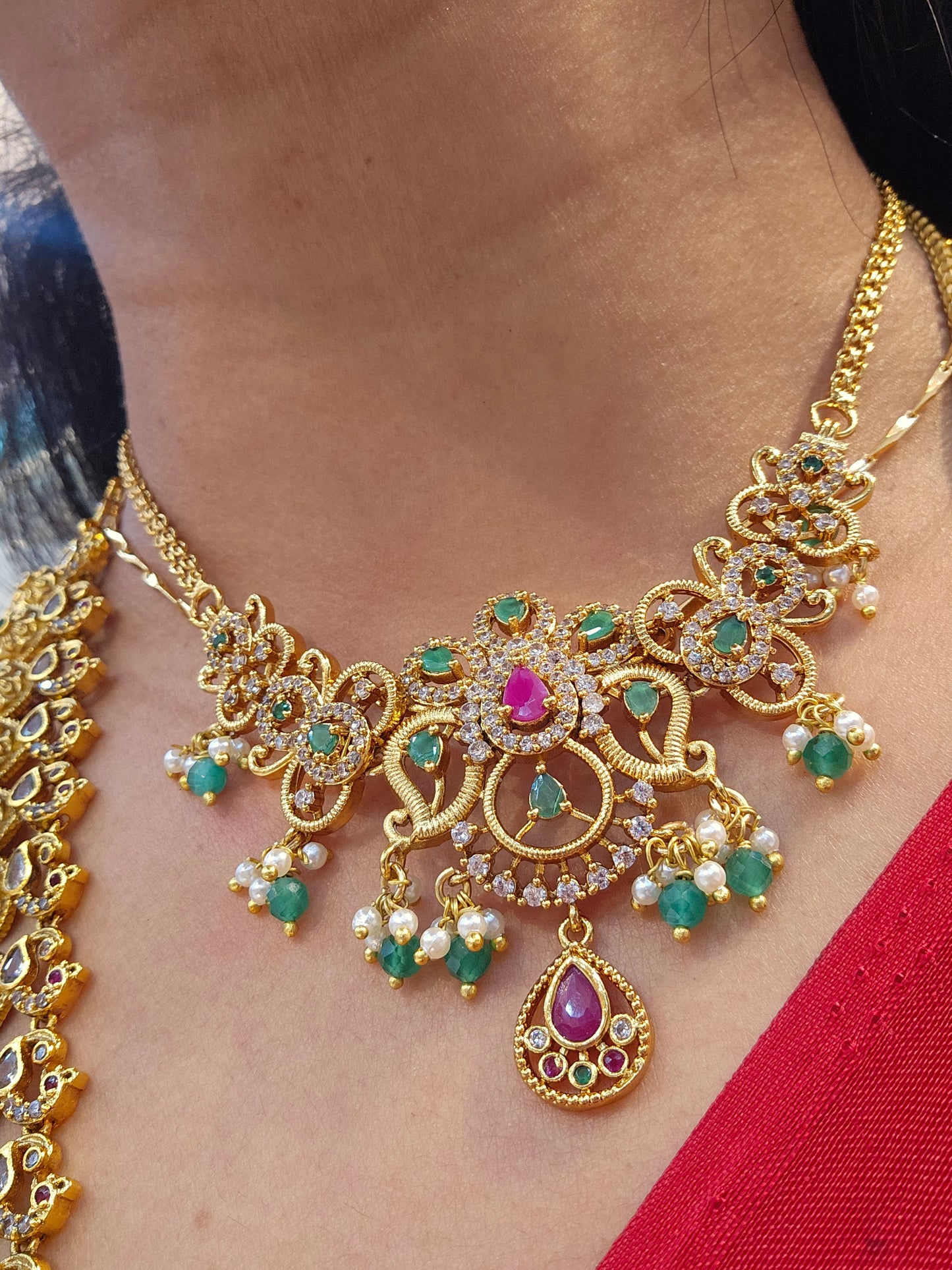 Neck set with earinges code SLS 889J
