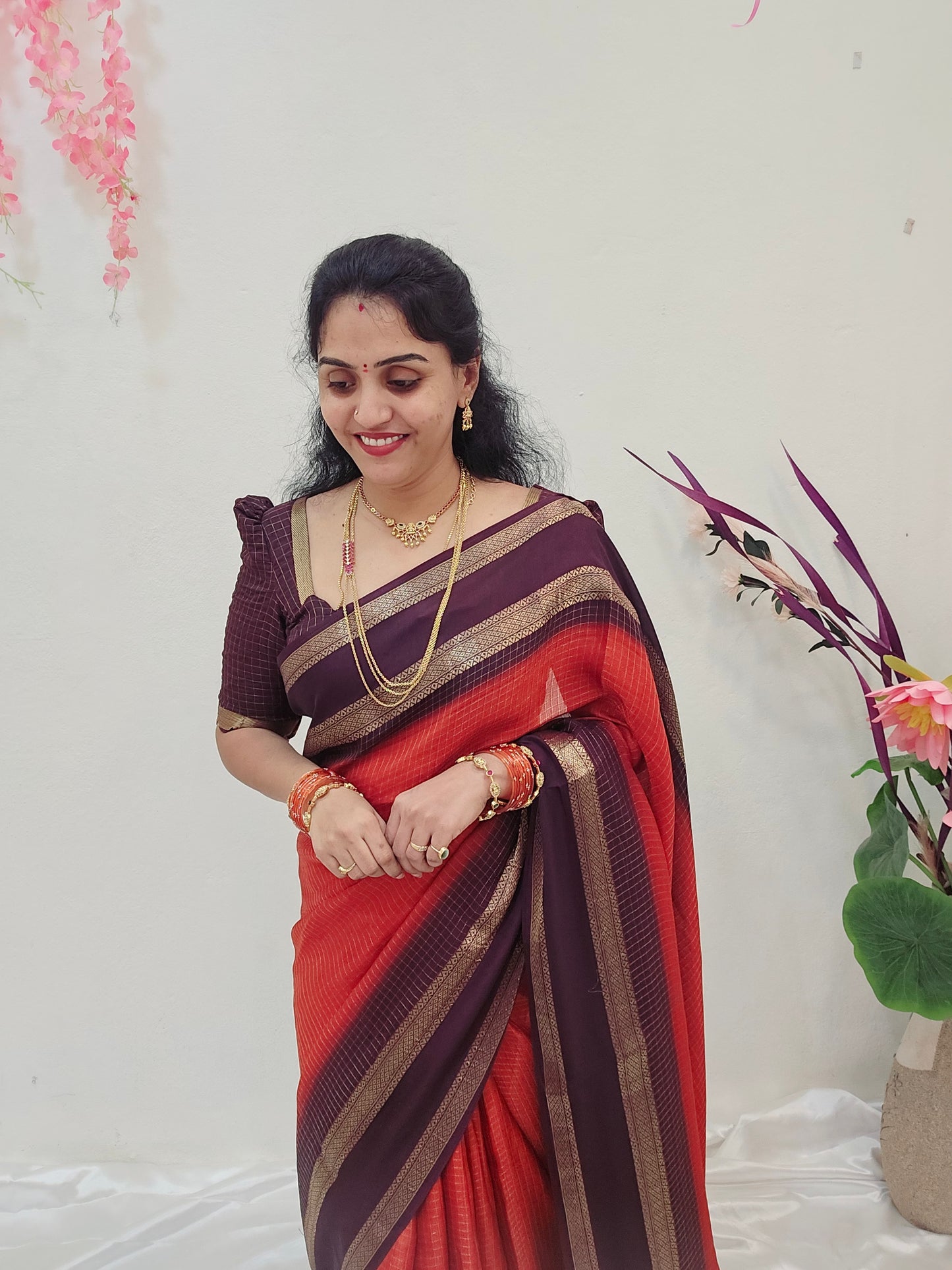 Saree unstitched blouse code SLS 272