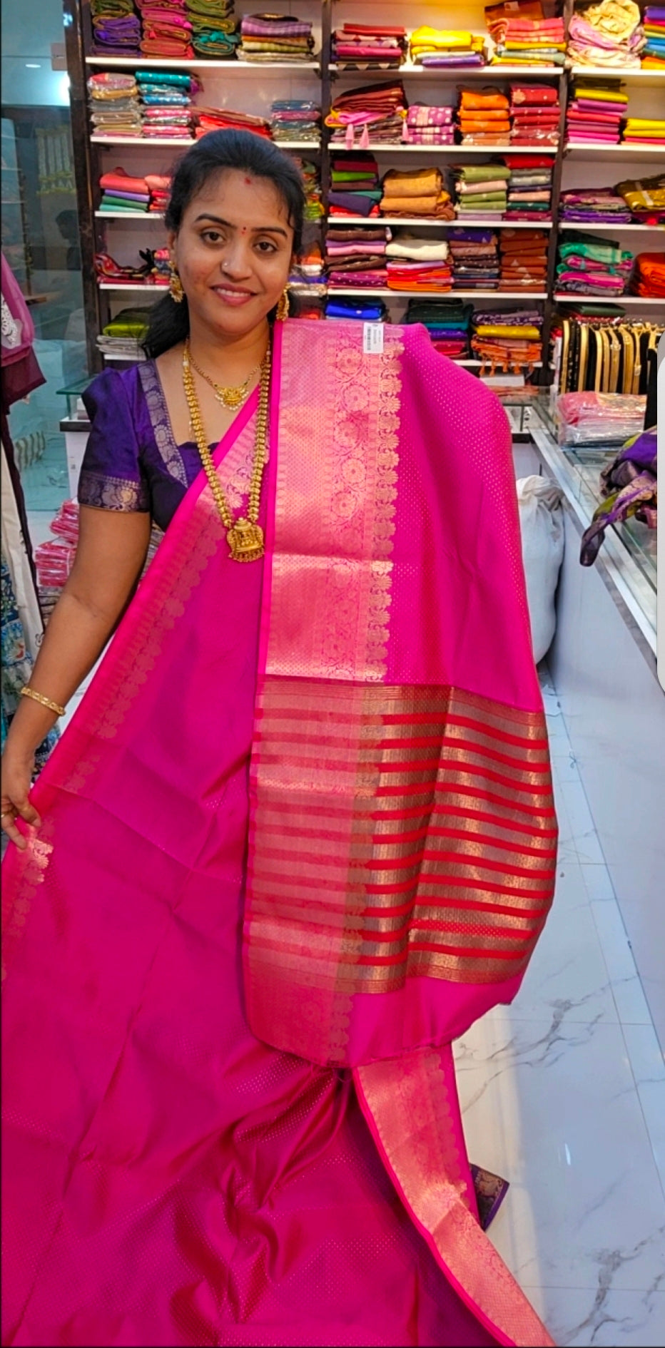 Saree un stiched blouse code SLS 542