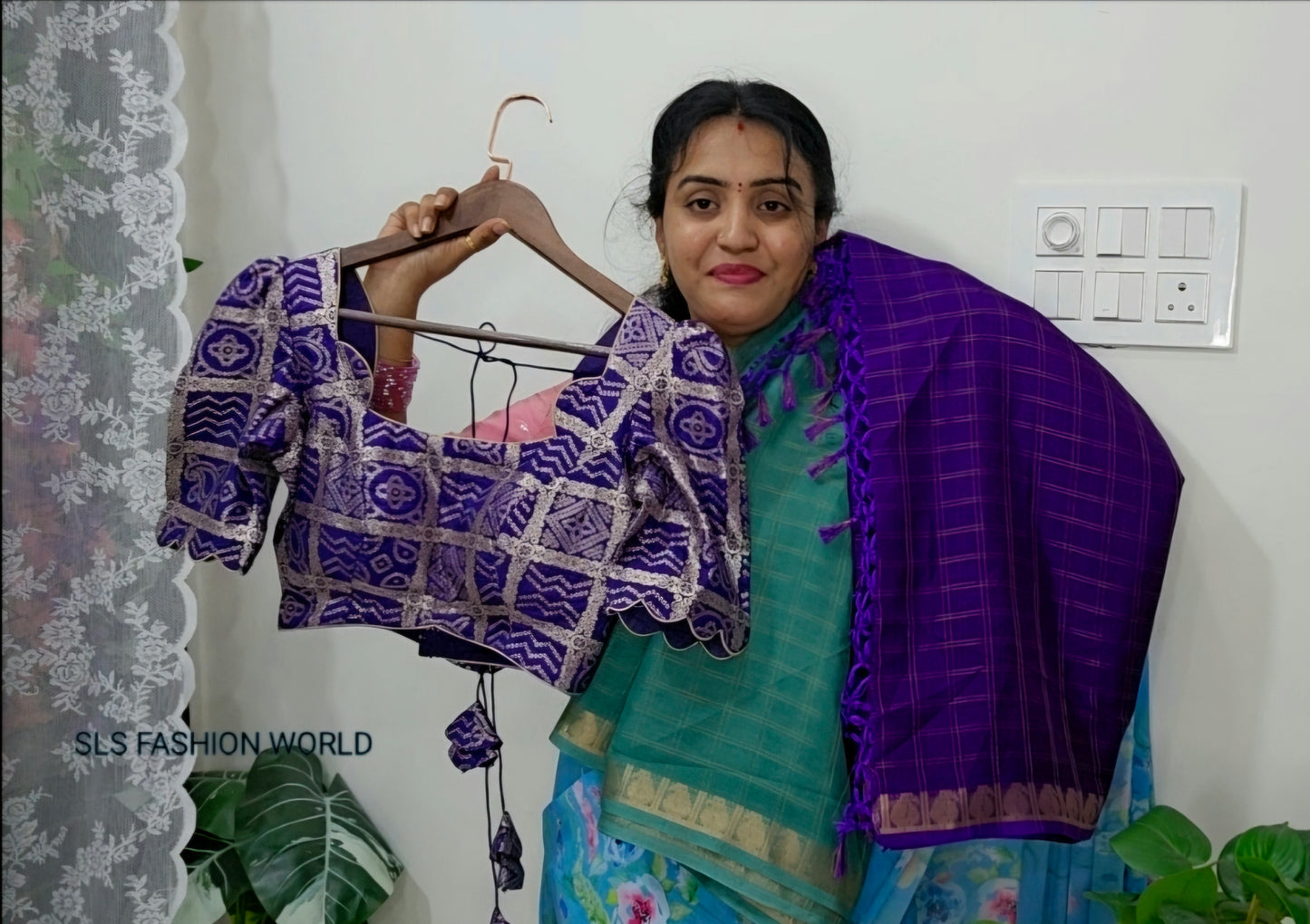 Saree full stiched blouse code SLS 510