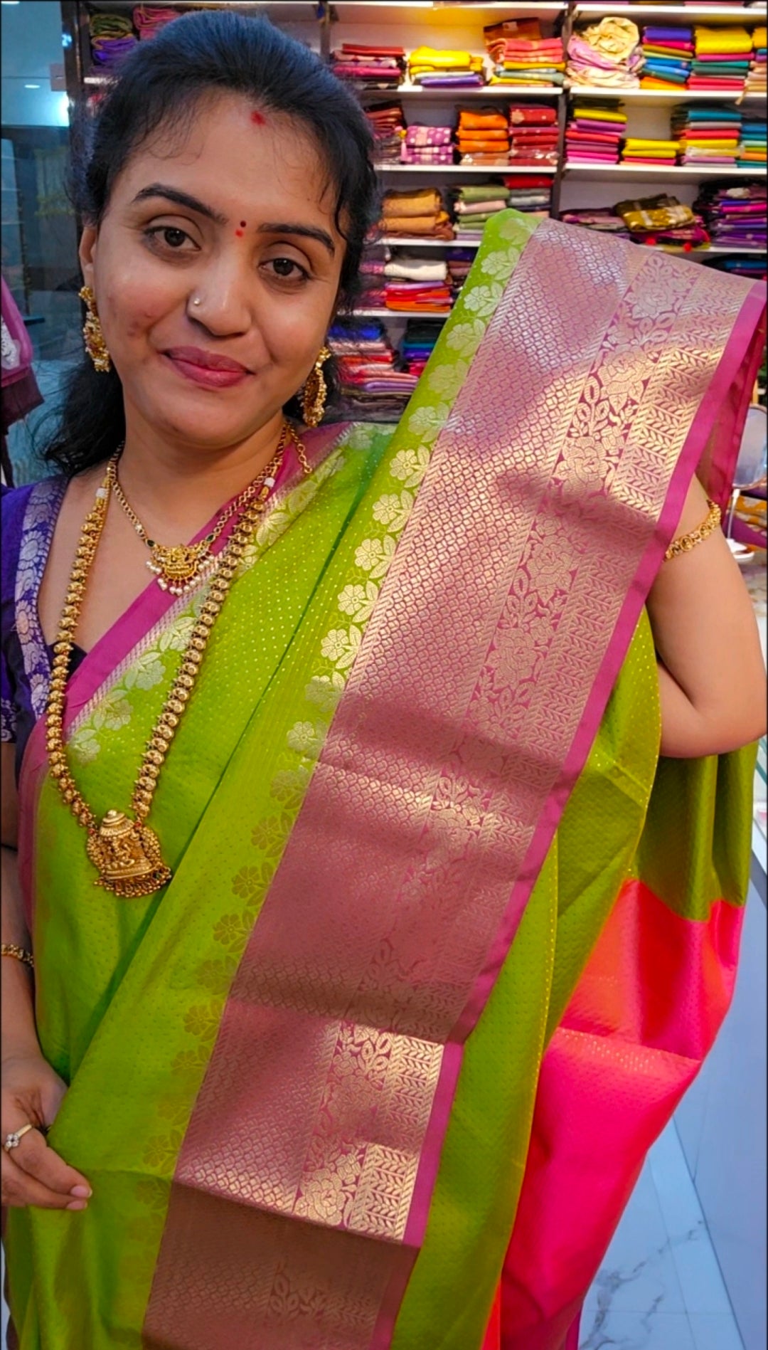 Saree un stiched blouse code SLS 542