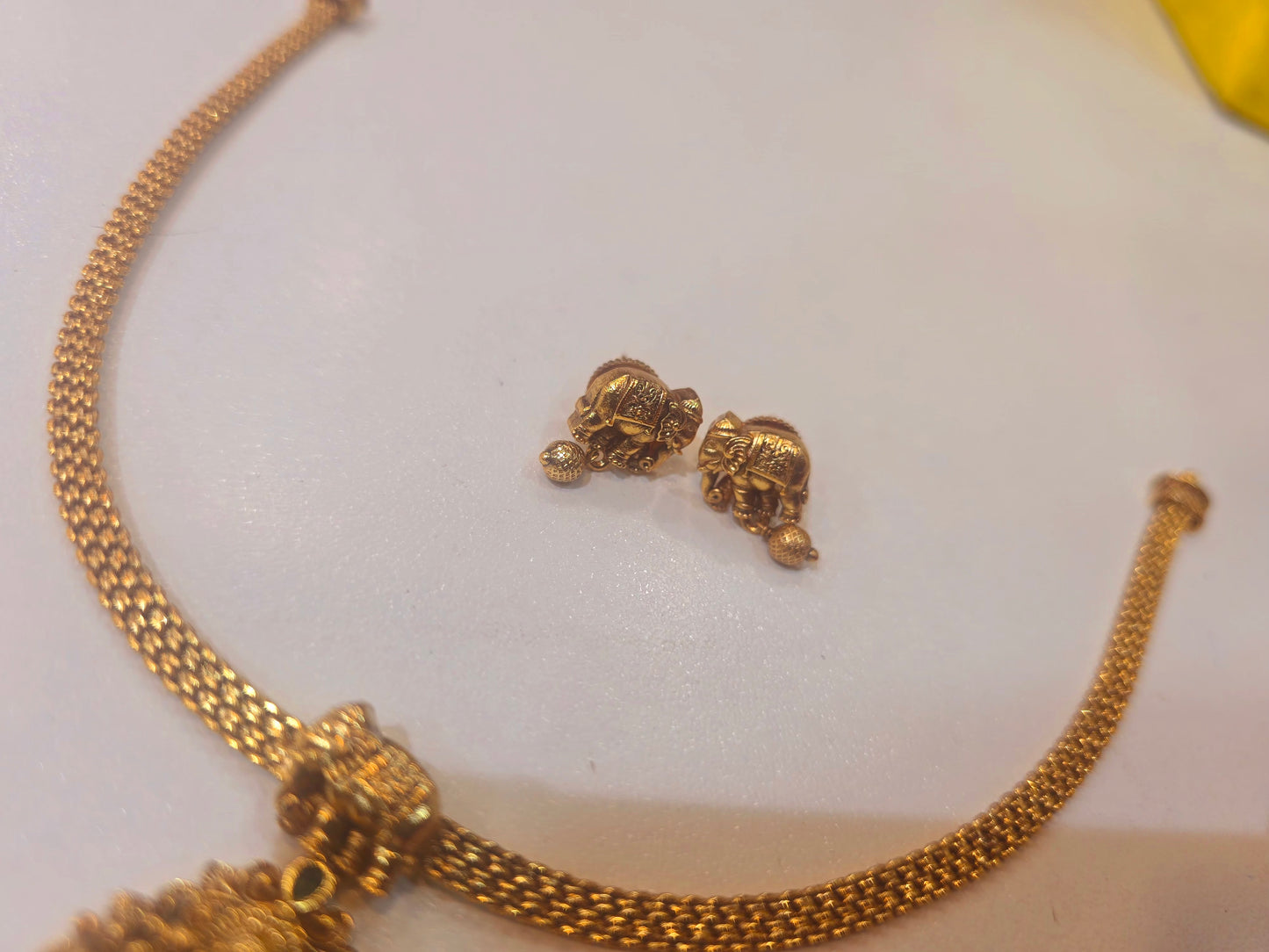 Neck set with earrings Code SLS 246 J