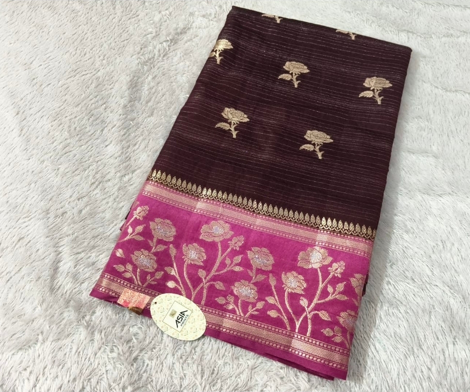 Saree un stiched blouse code SLS 549