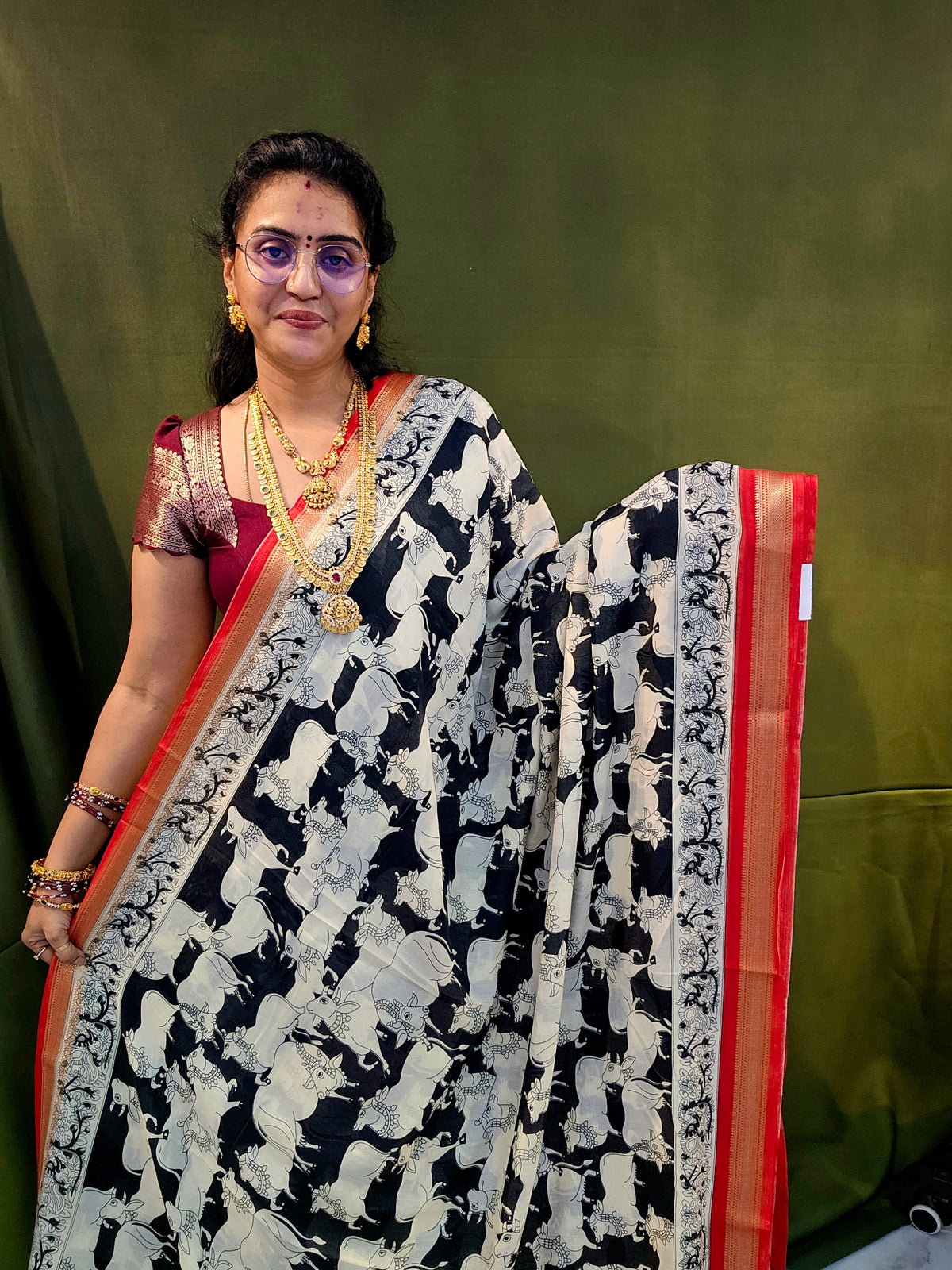 Saree un stiched blouse code SLS