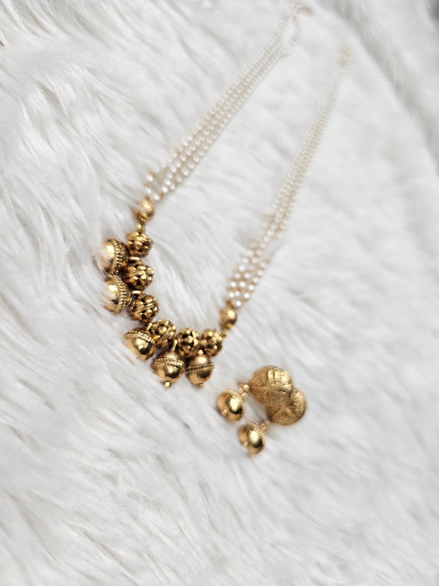 Mala with earrings code SLS 725J