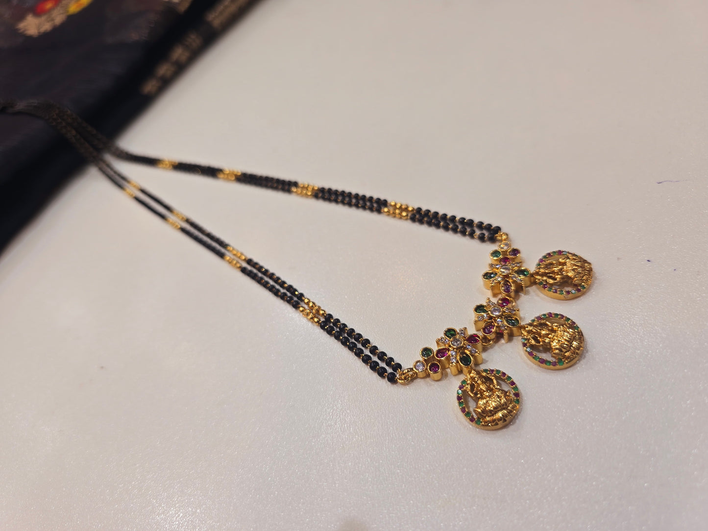 Long Black beads code SLS 237 J