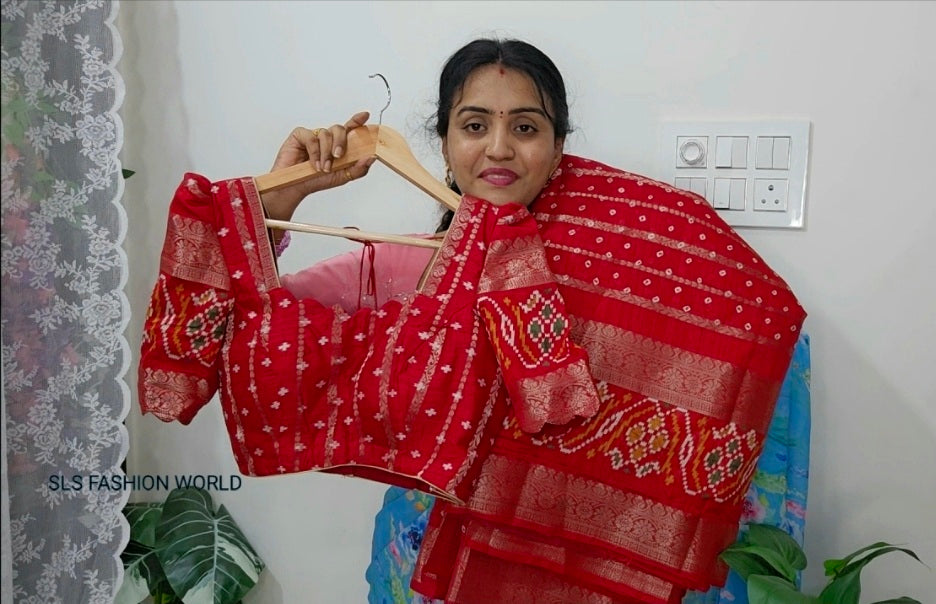 Saree full stiched blouse code SLS 508