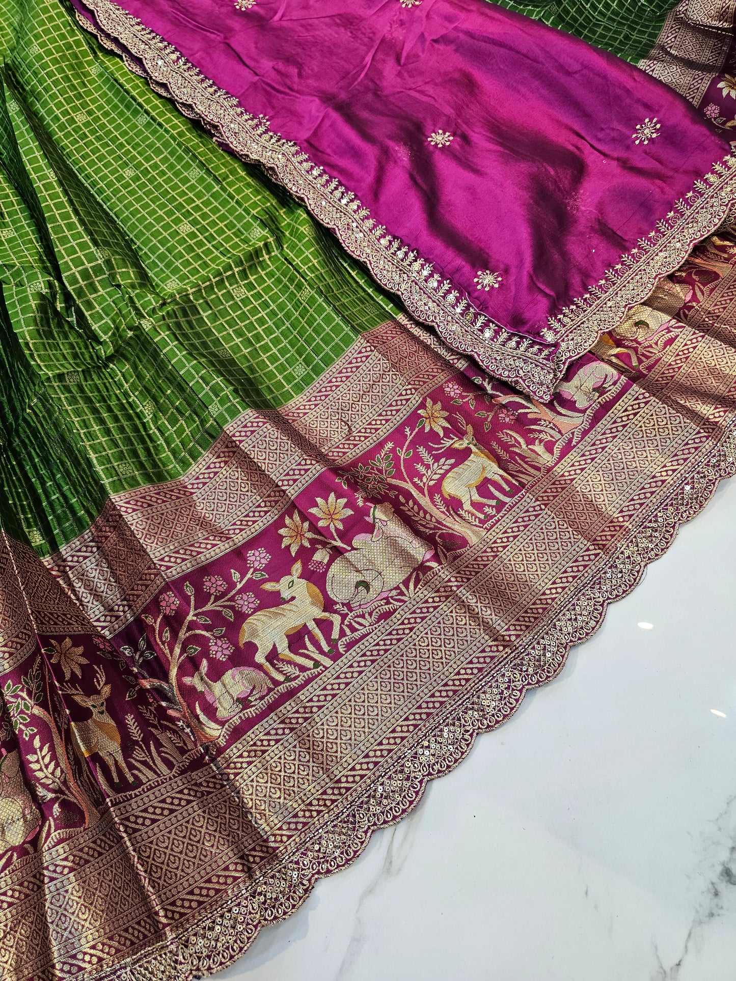 Sami stiched lehenga set coad SLS 557