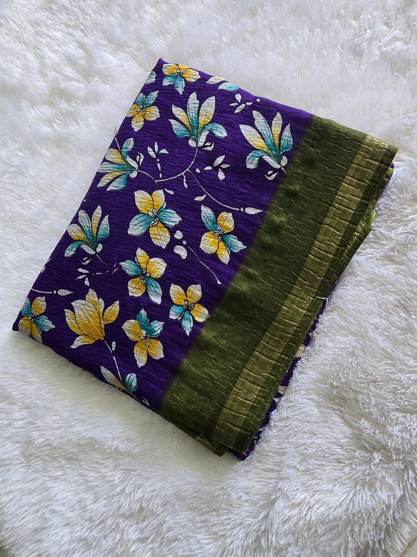 Saree un stiched blouse code SLS 608