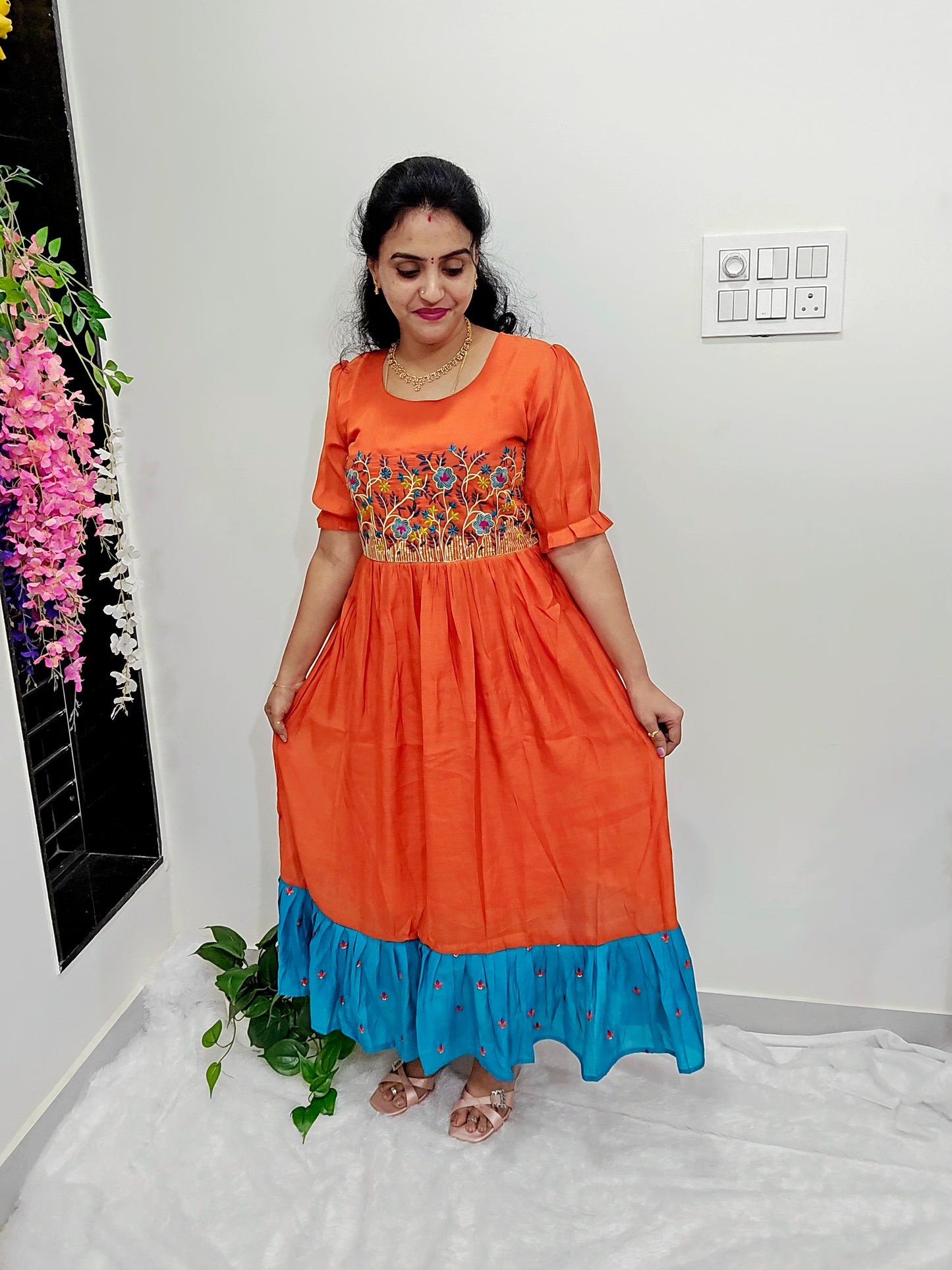 Maxi frock code SLS 362