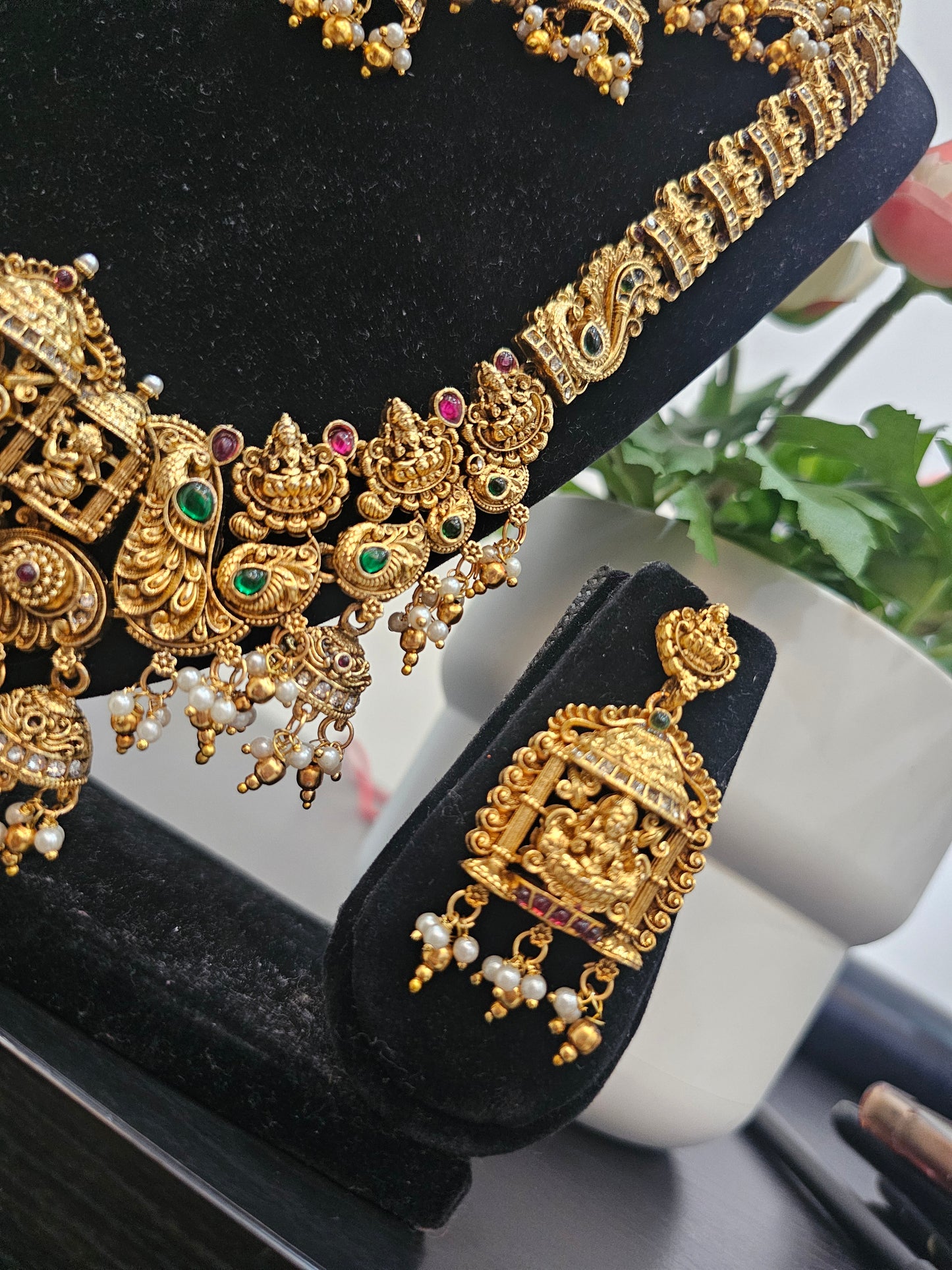 Combow set with earrings code SLS 776J