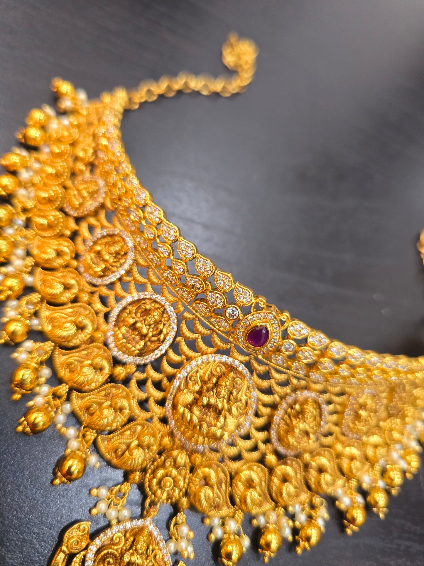 Neck chocker with earrings Code SLS 343 J