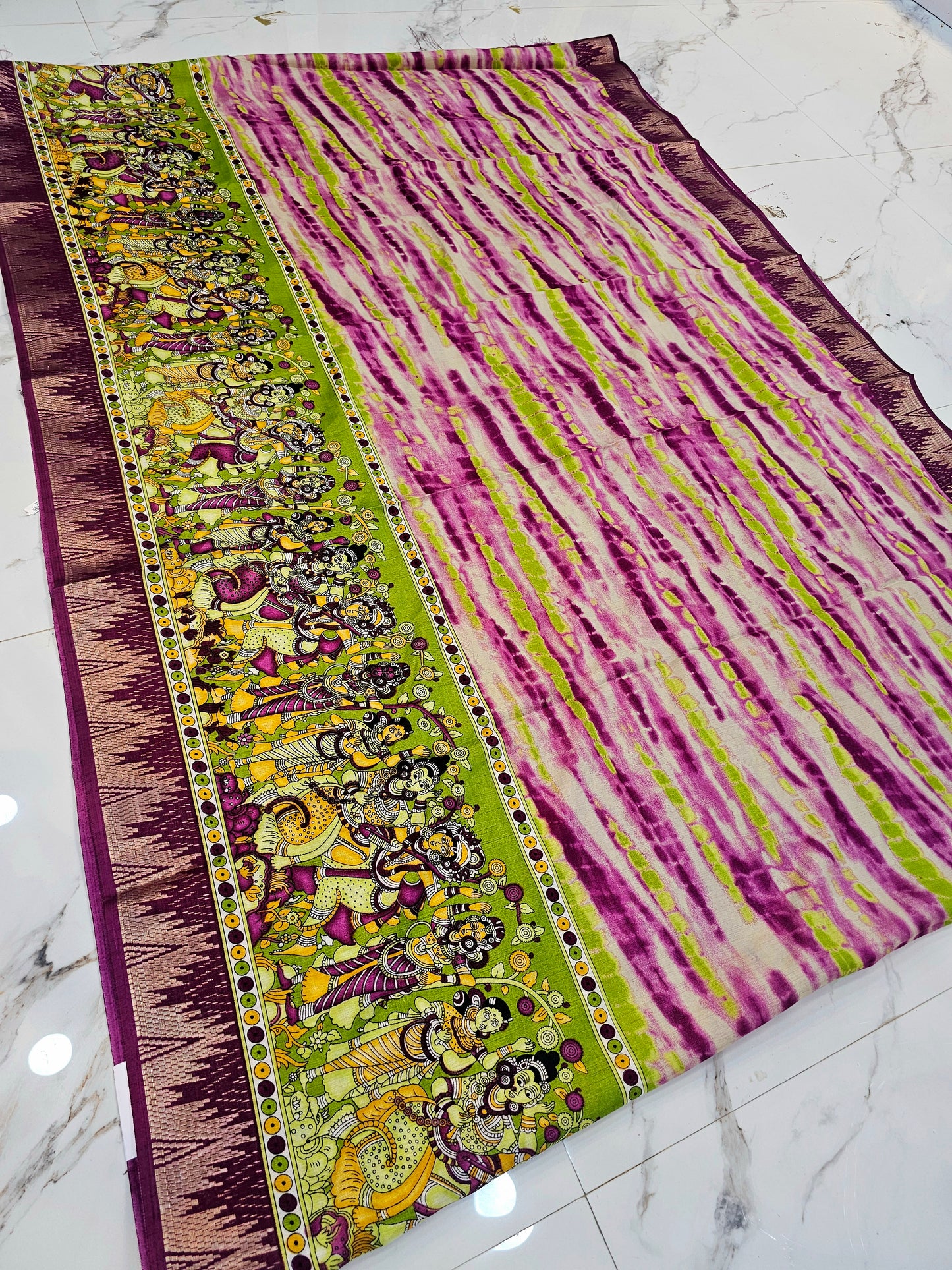 Saree un stiched blouse code SLS 676