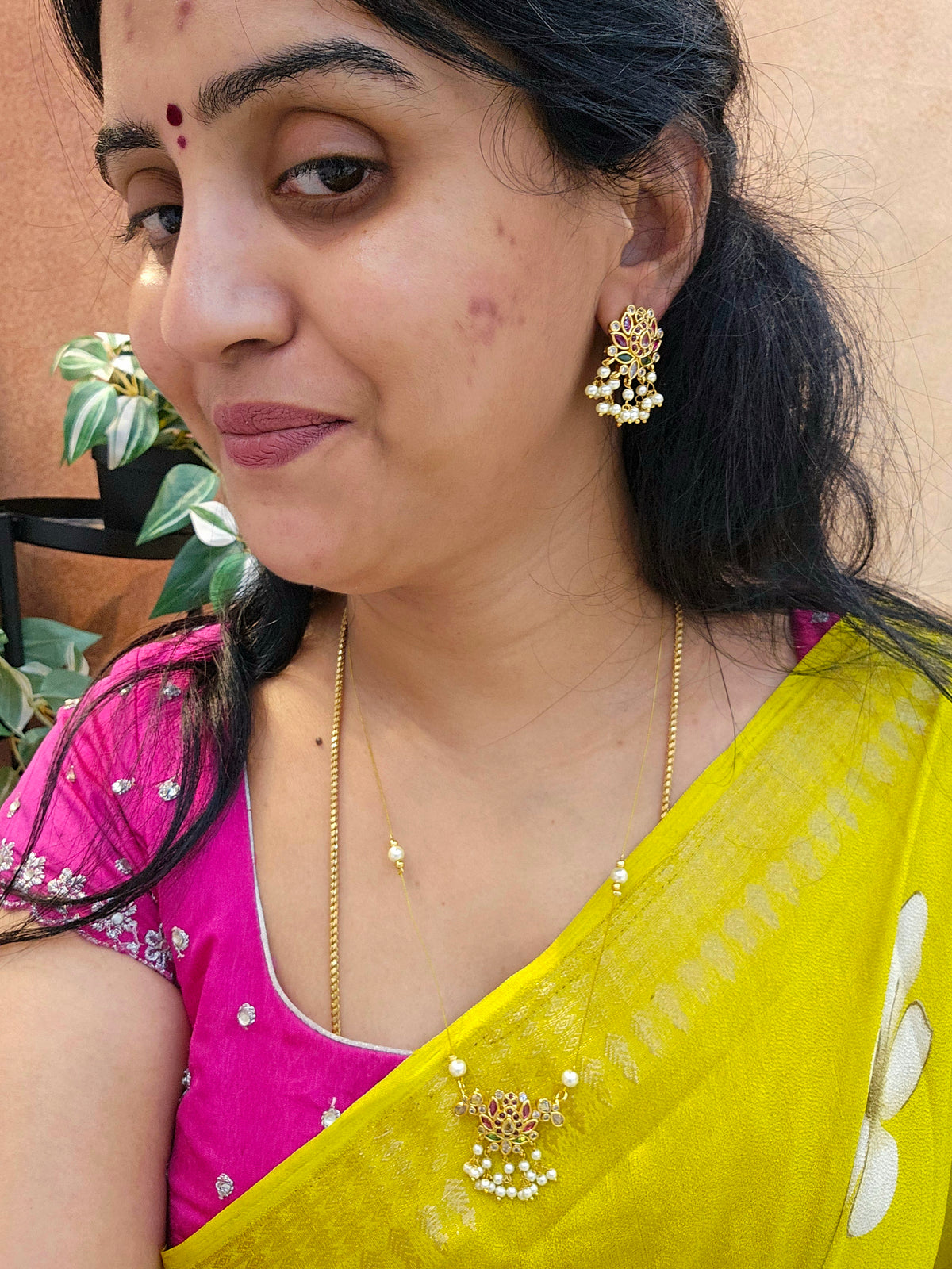 Invoisible chain with earrings code SLS