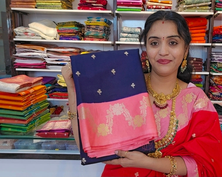 Saree un stiched blouse code SLS 320