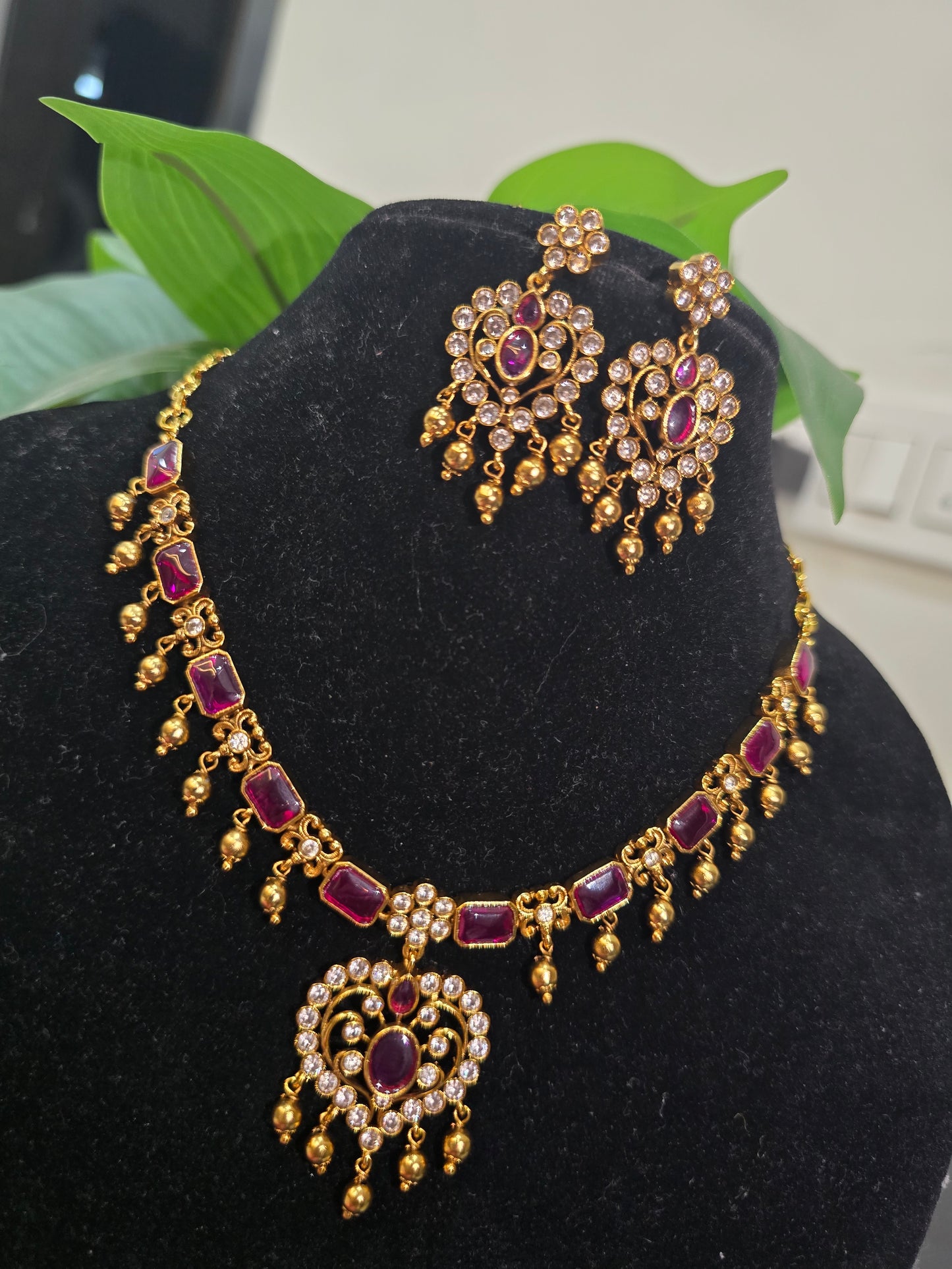 Rubi neck set with earings code SLS 779J