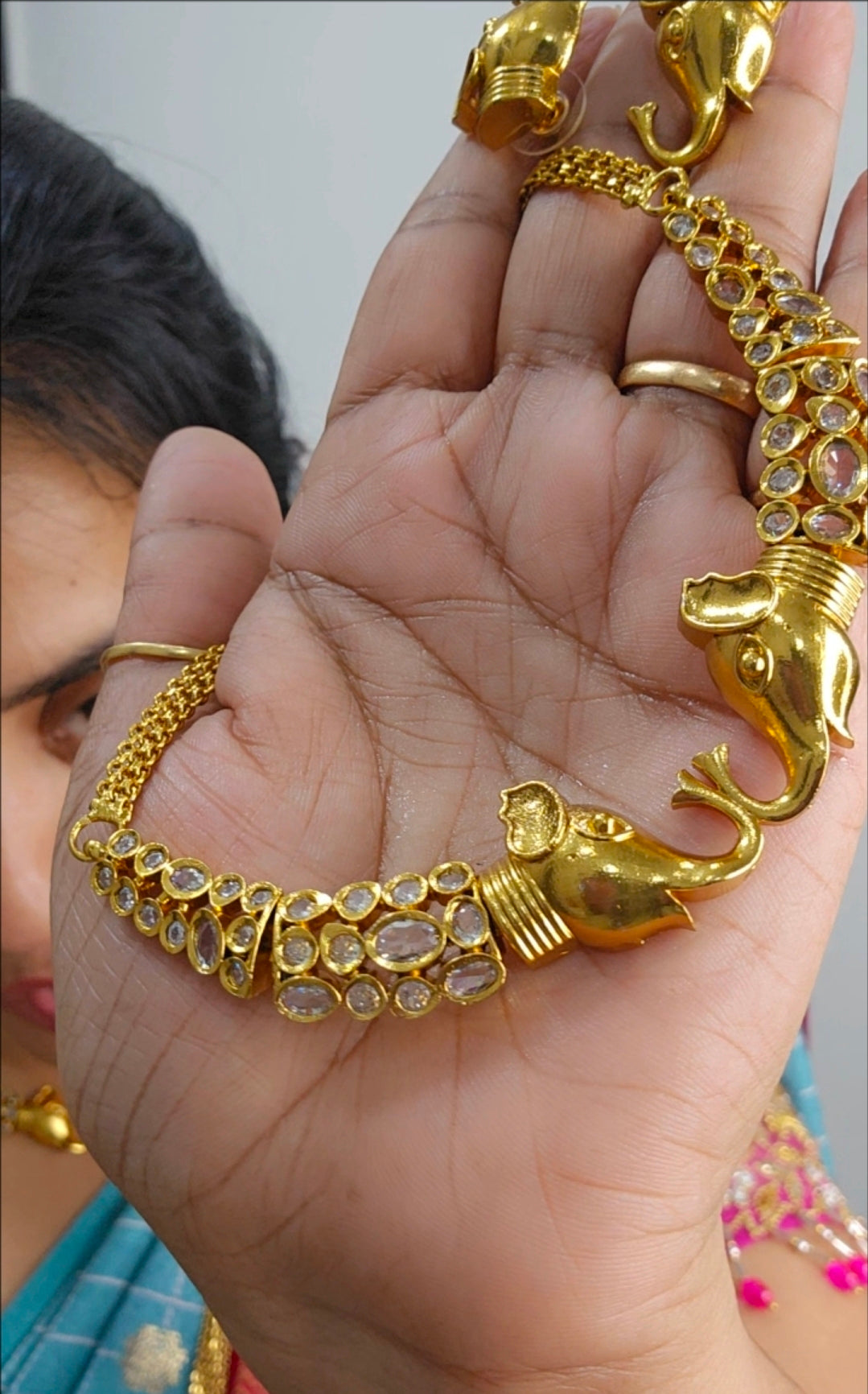 Neck set with earrings code SLS 734J