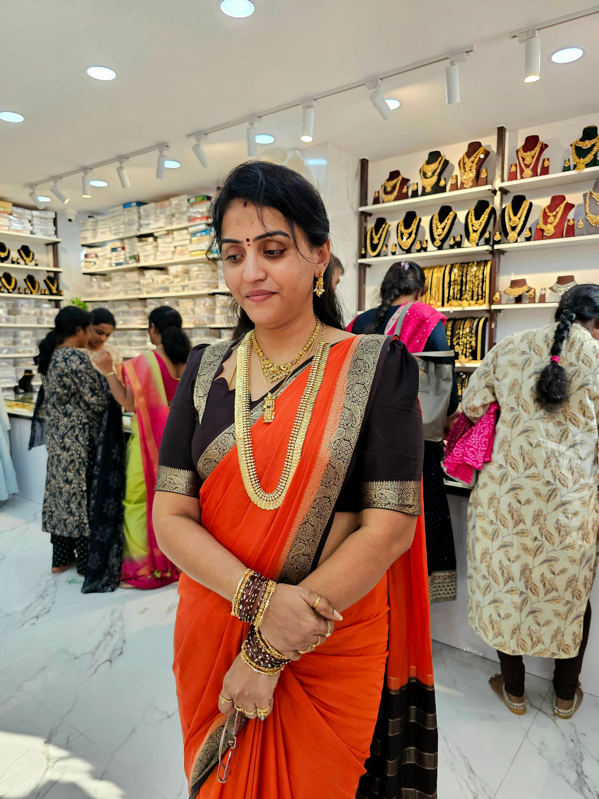 Saree un stiched blouse code SLS 773
