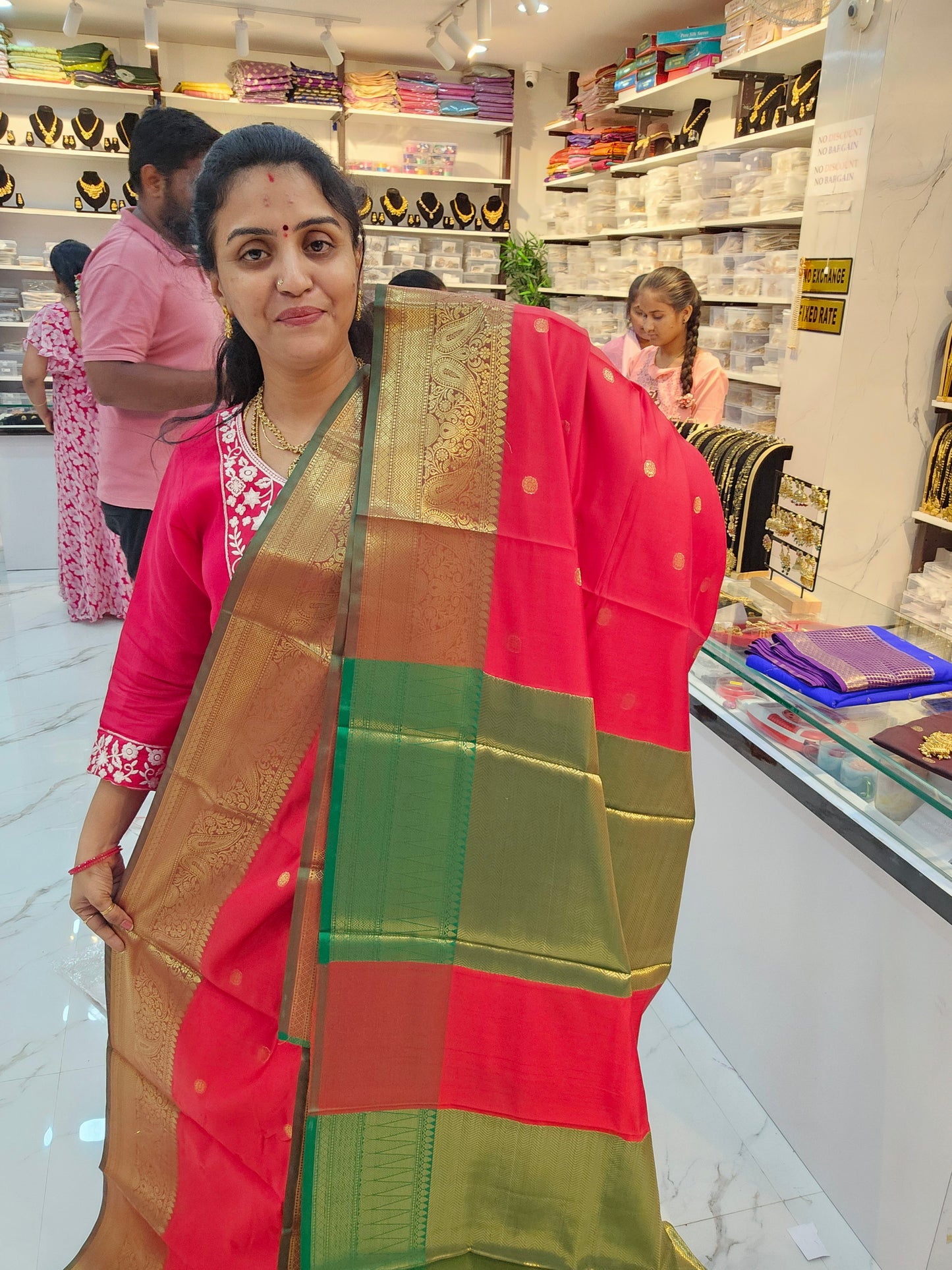Saree un stiched blouse code SLS 715