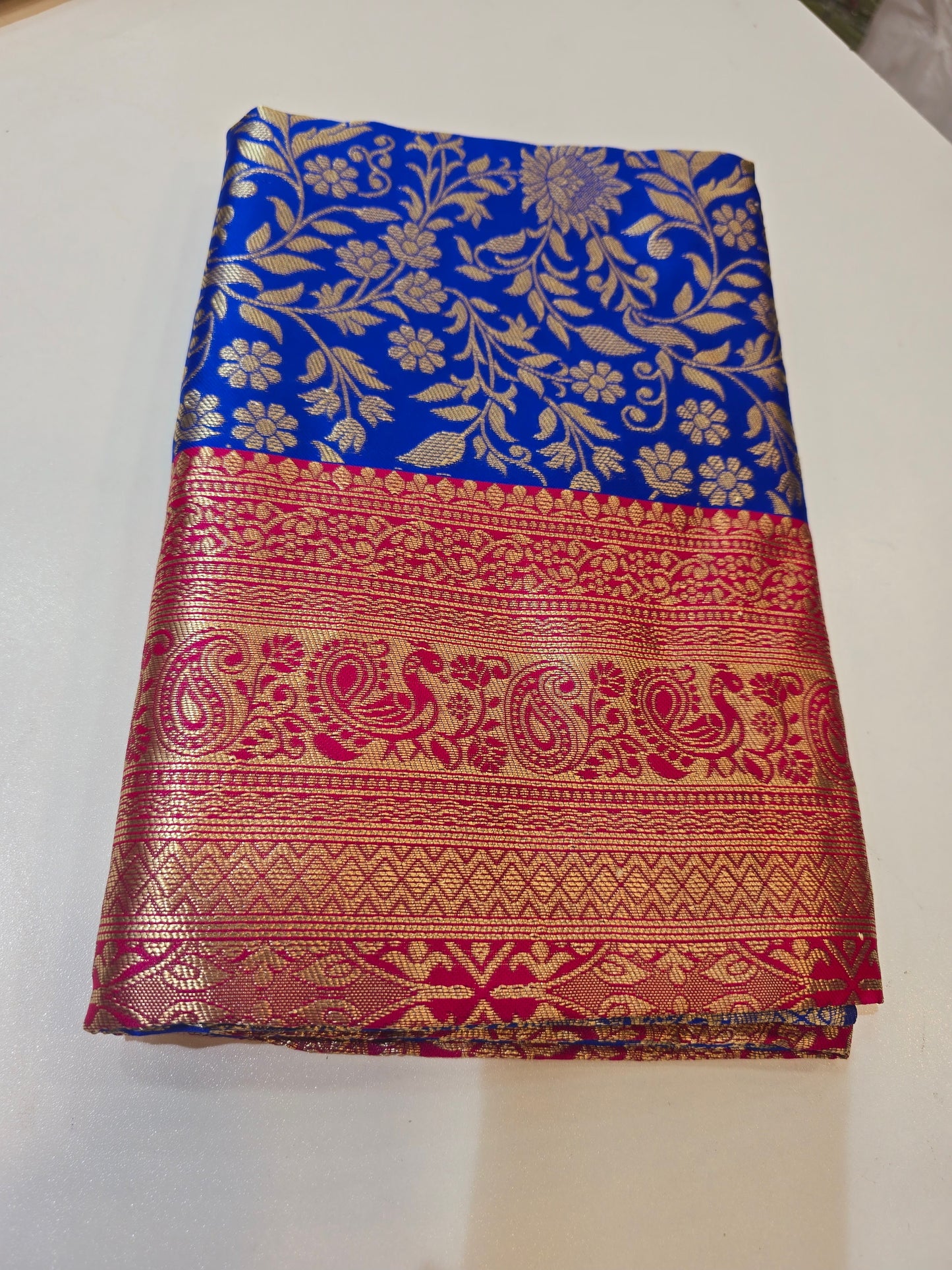 Saree un stiched blouse code SLS 277