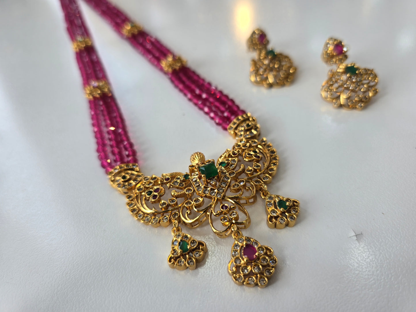 Long set with earrings Code SLS 350J