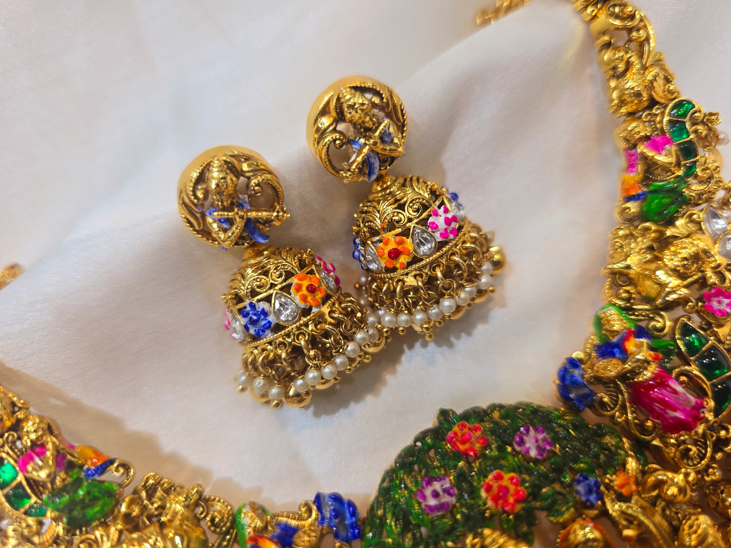 Neck set with earrings Code SLS 286 J