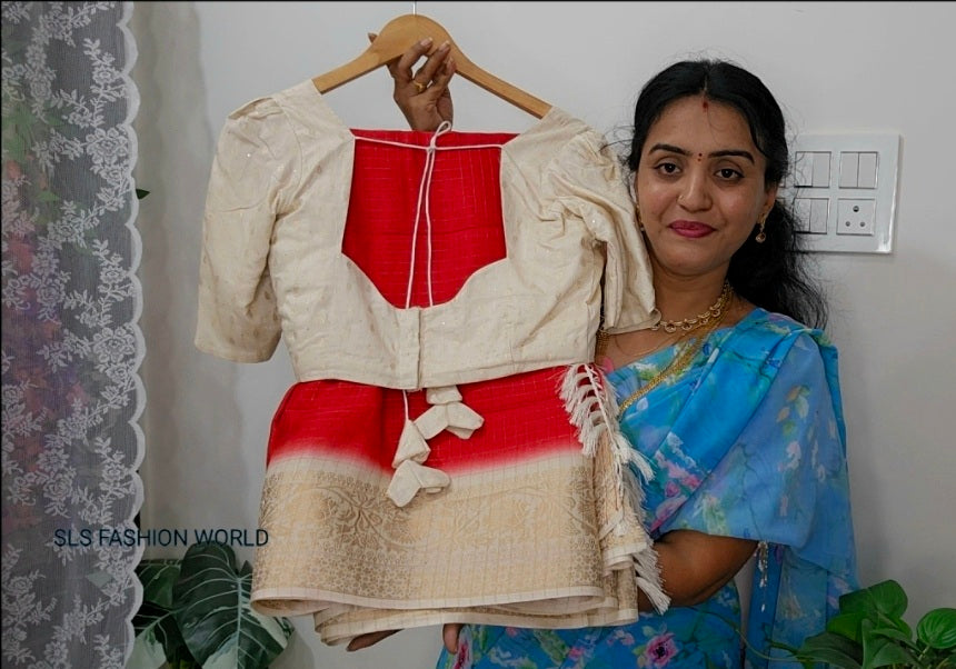 Saree full stiched blouse code SLS 512