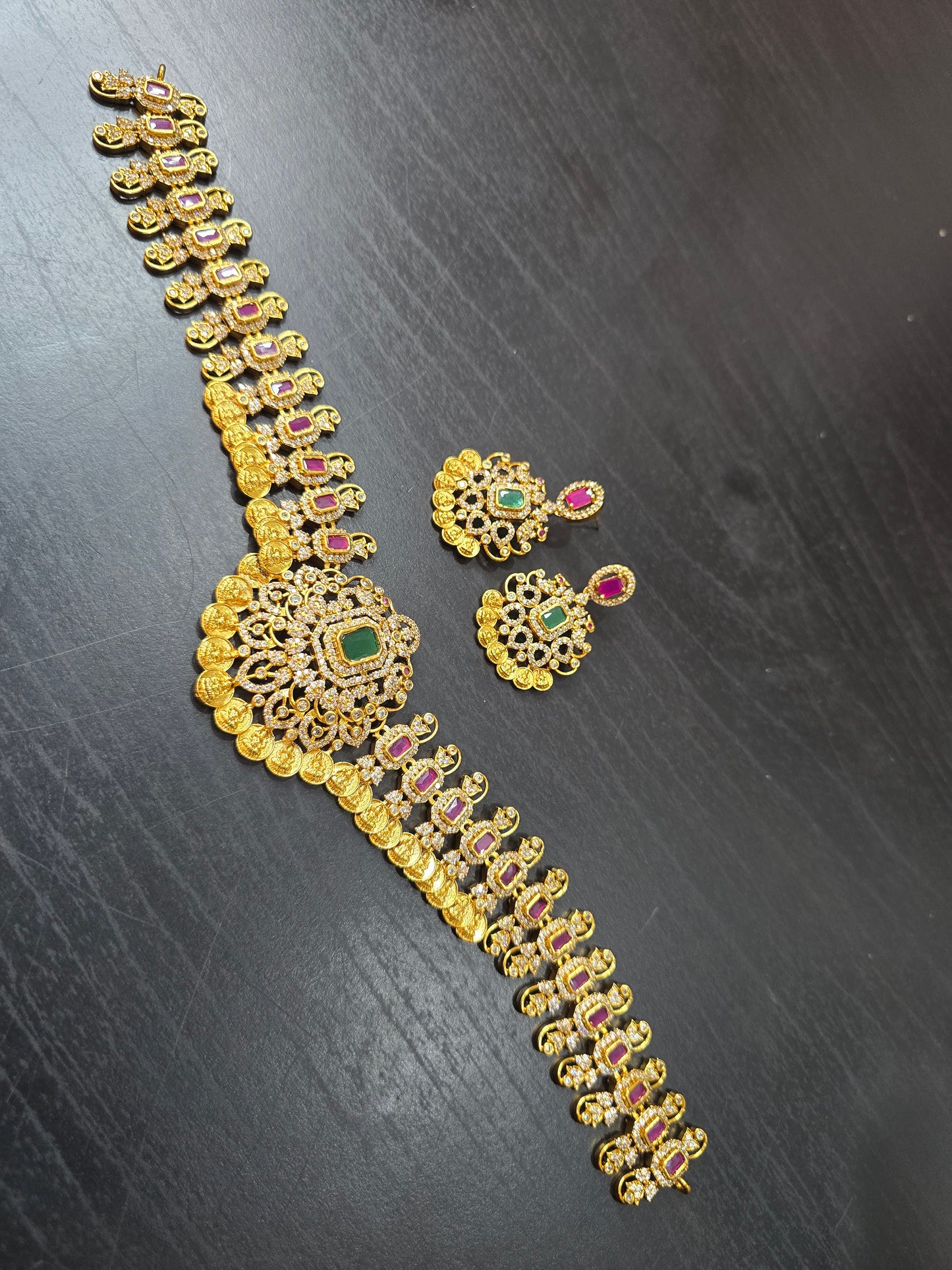 Long set with earrings code SLS 580J