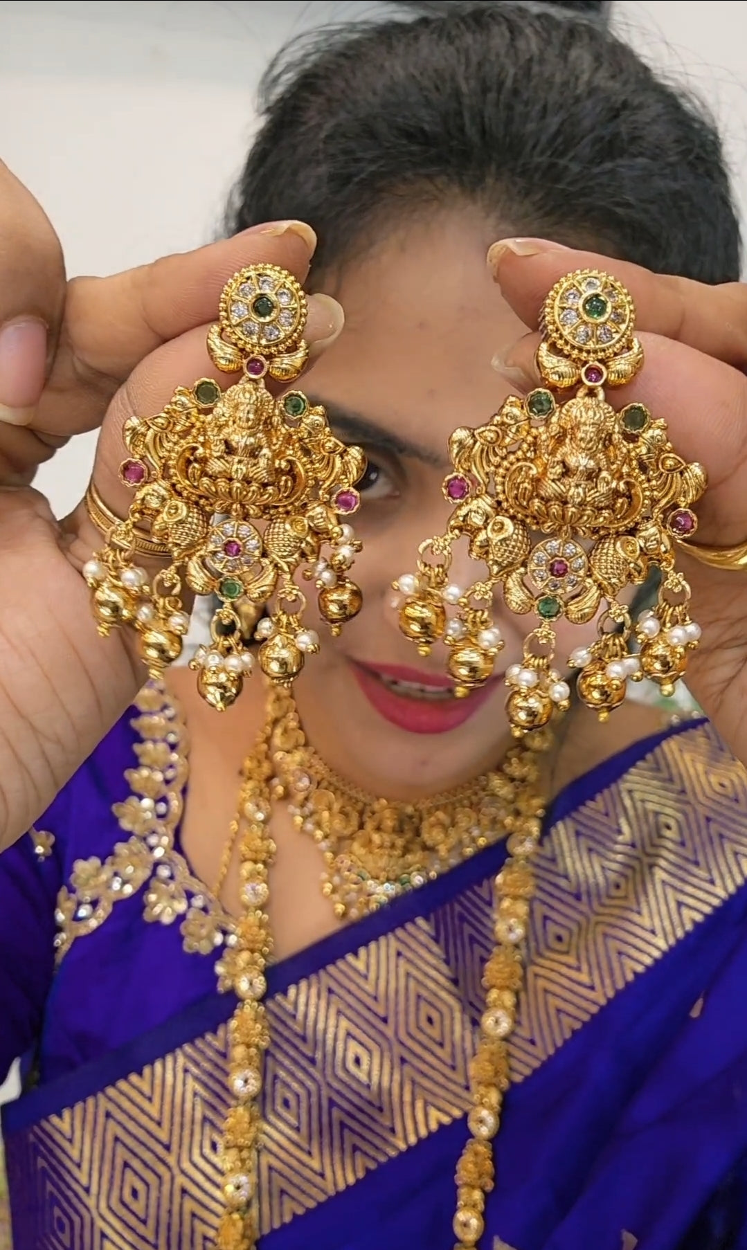 Long set with earrings coad✨SLS 33J