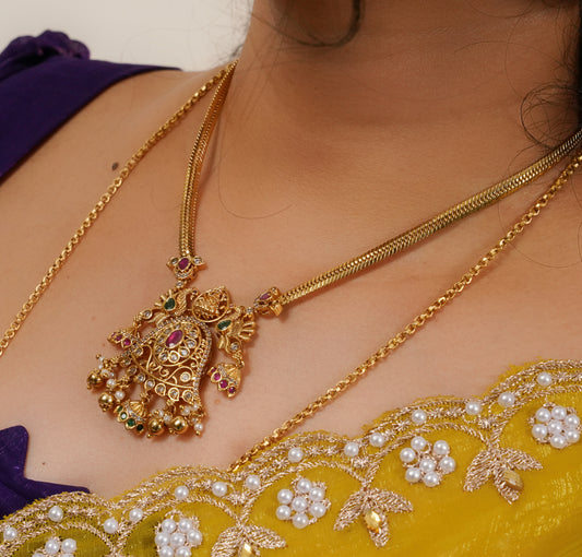 Short temple neck set- SLS45J