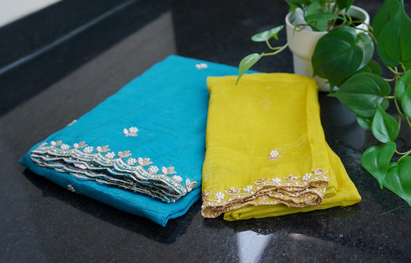 Crunchy crush sarees-SLS44
