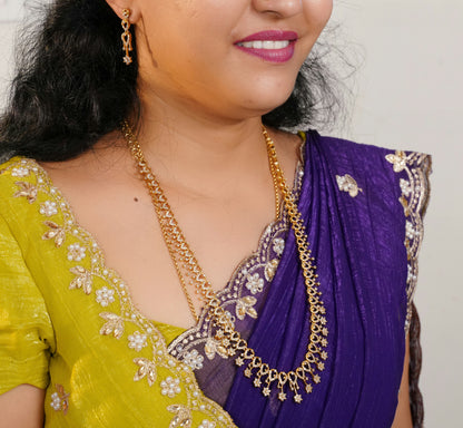 Neck set with earings-SLS47J