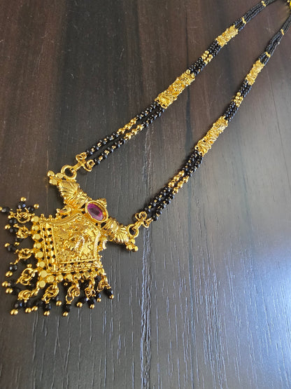 Black beads chain code SLS 203J