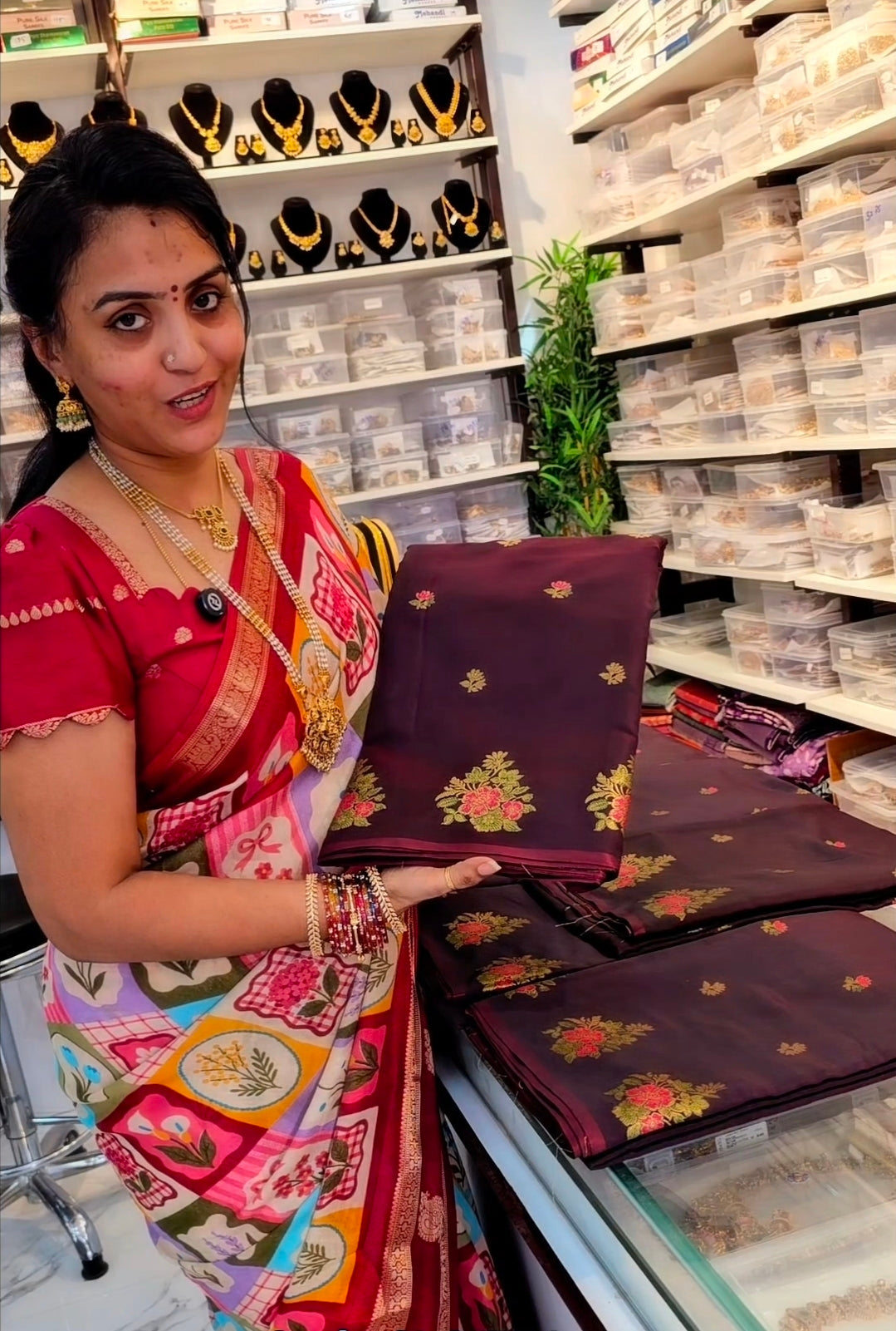 Saree un stiched blouse code SLS
