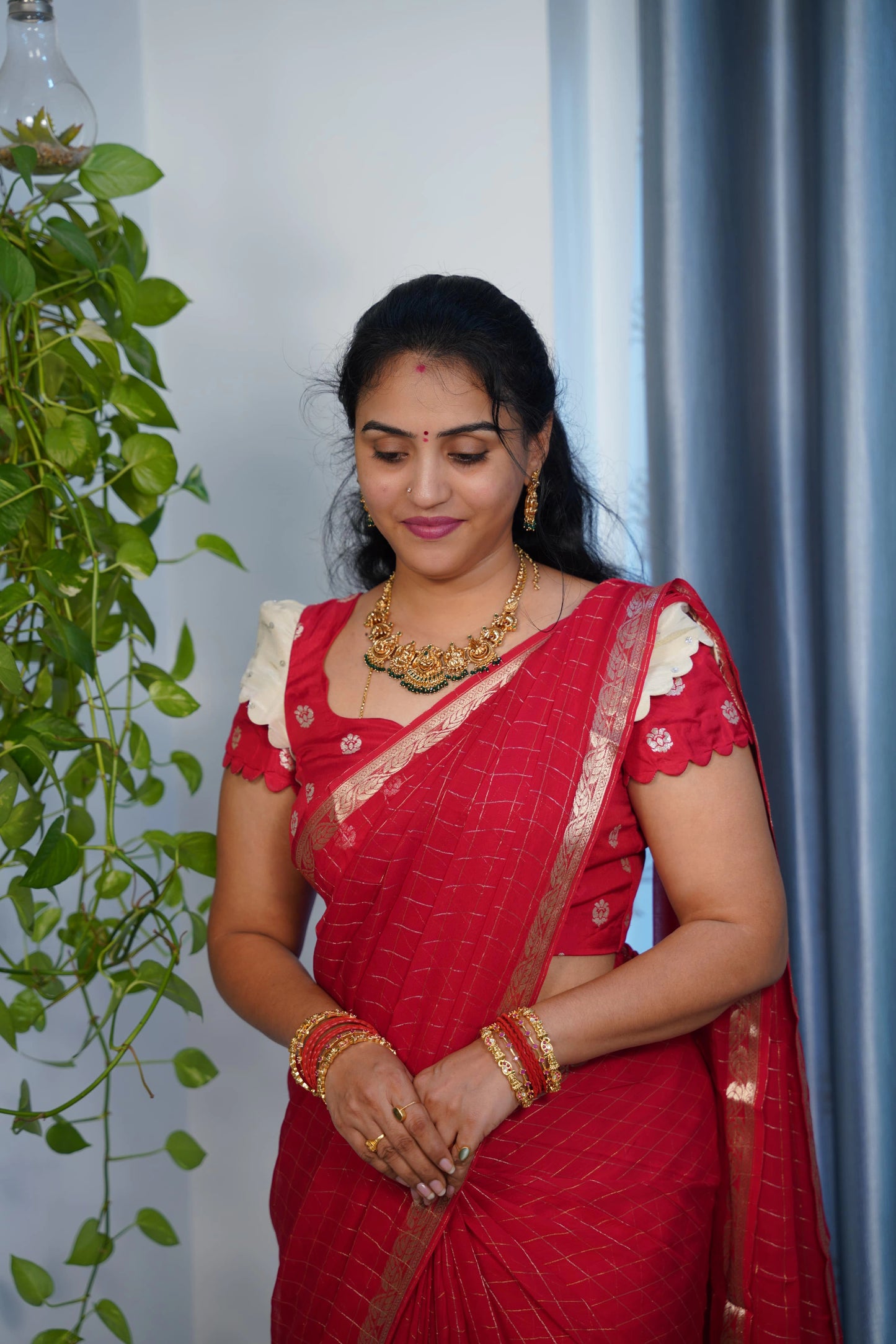 Viscose raw mango sarees - SLS12