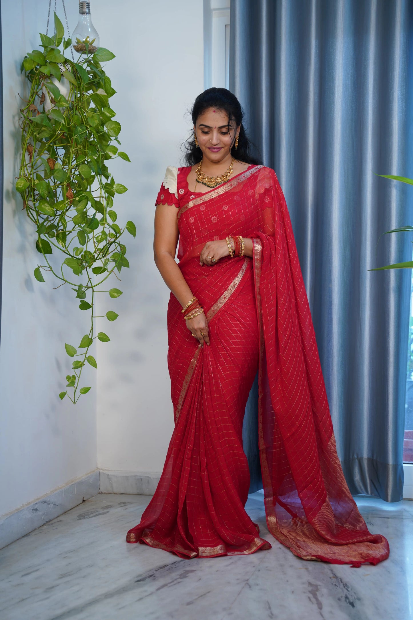 Viscose raw mango sarees - SLS12