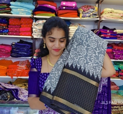 Saree un stiched blouse code SLS 101
