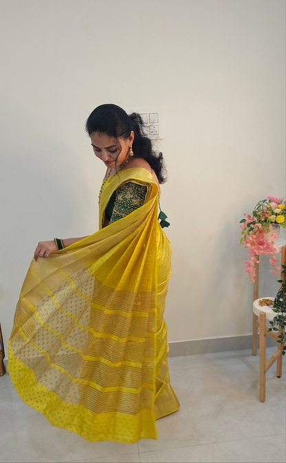 Saree un stitched running blouse - SLS77