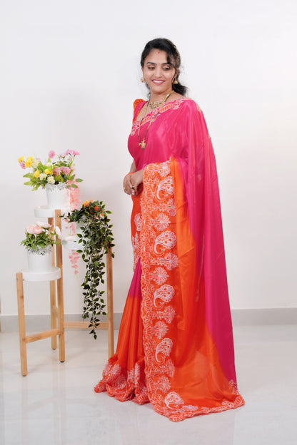 Chiniyan silk sarees- SLS48