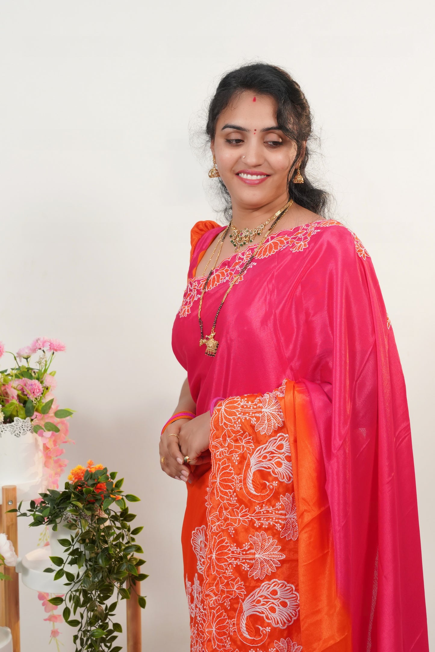 Chiniyan silk sarees- SLS48