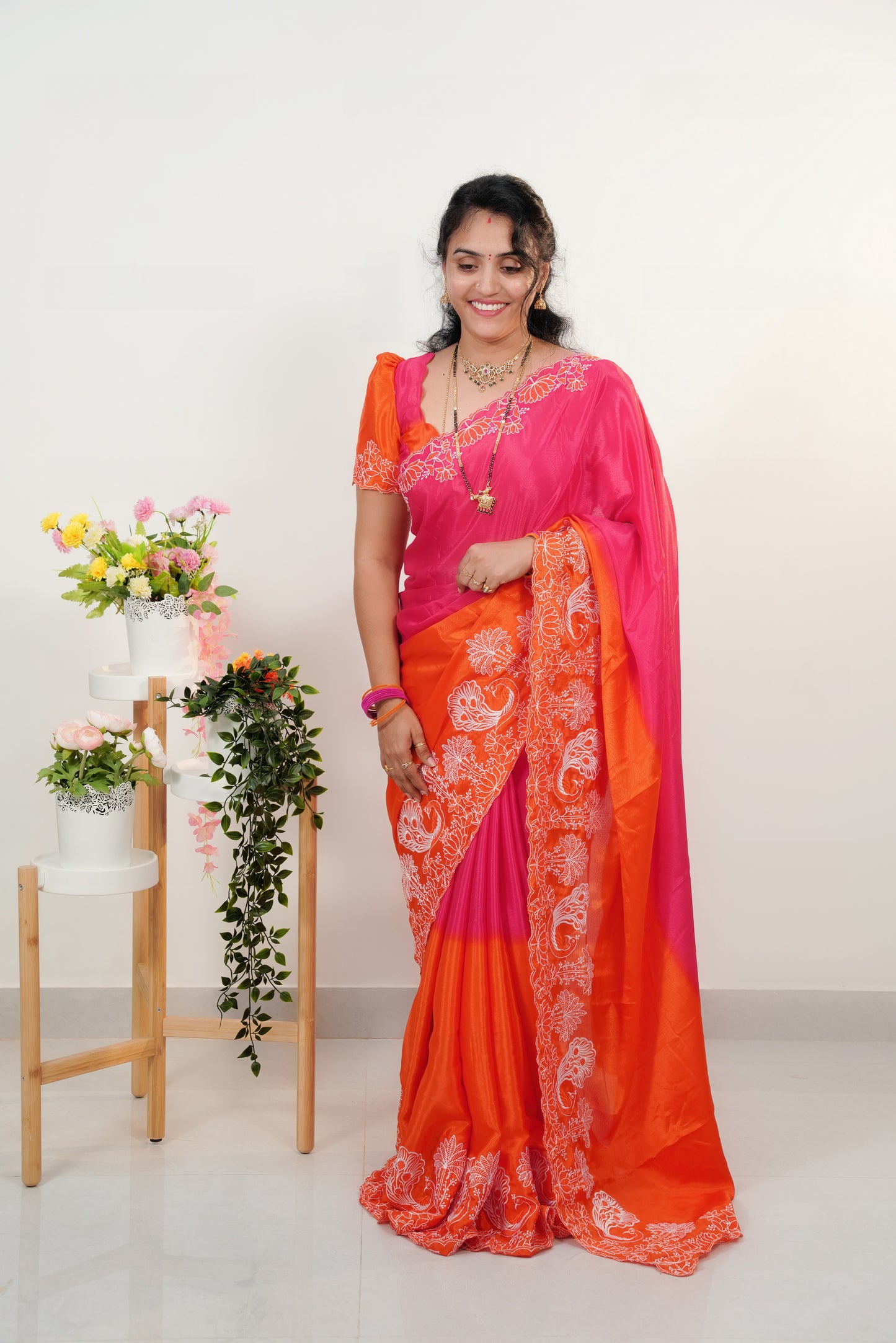 Chiniyan silk sarees- SLS48