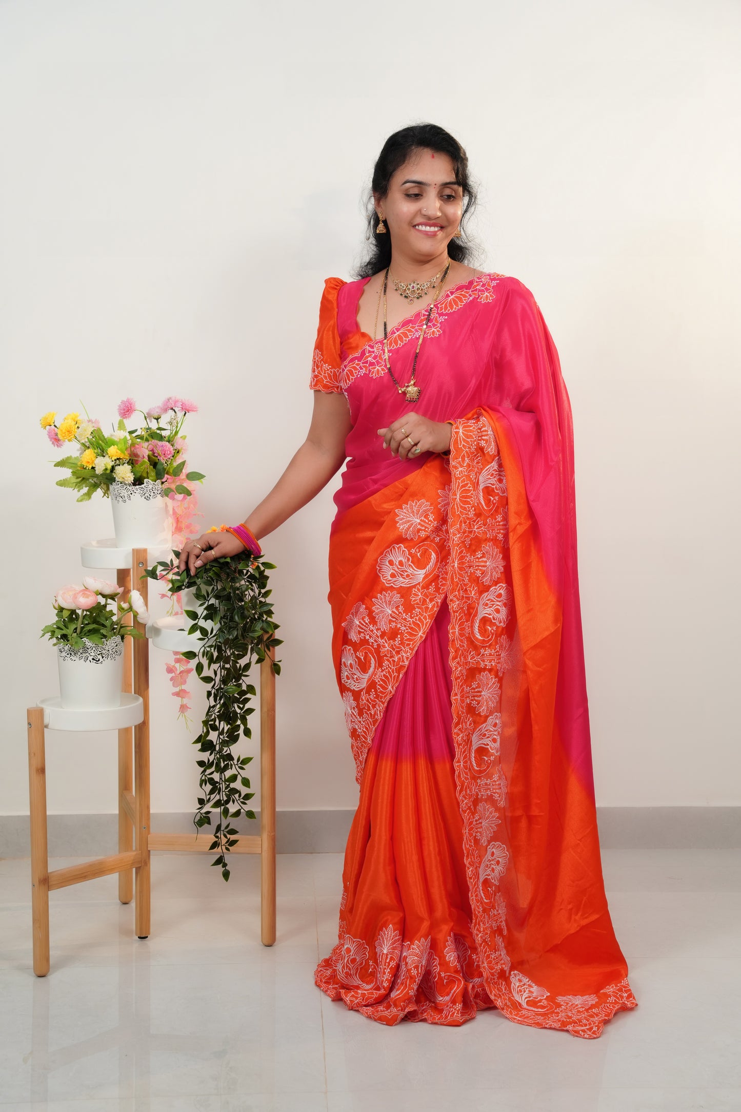 Chiniyan silk sarees- SLS48