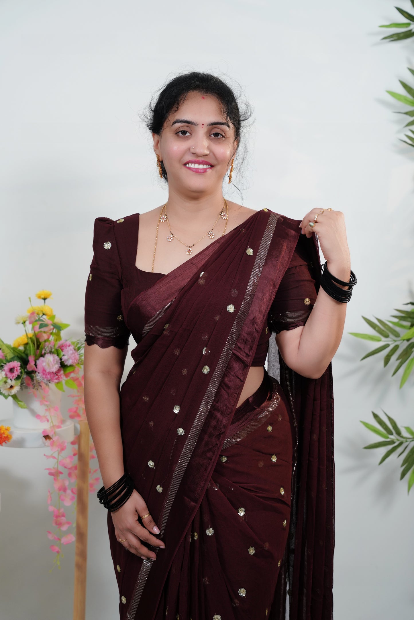 Viscose dying saree-SLS50